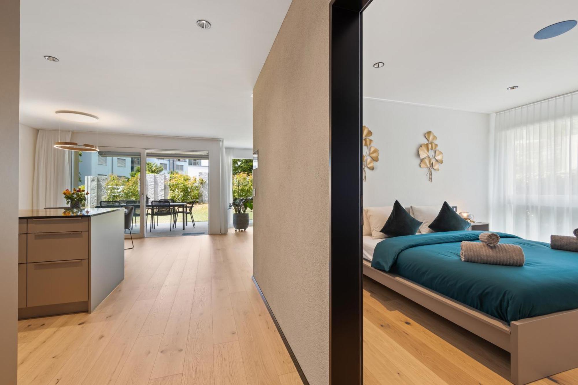 The R Apartment Zugerberg - Ev Wallbox - Terrasse Geroldswil Exteriör bild